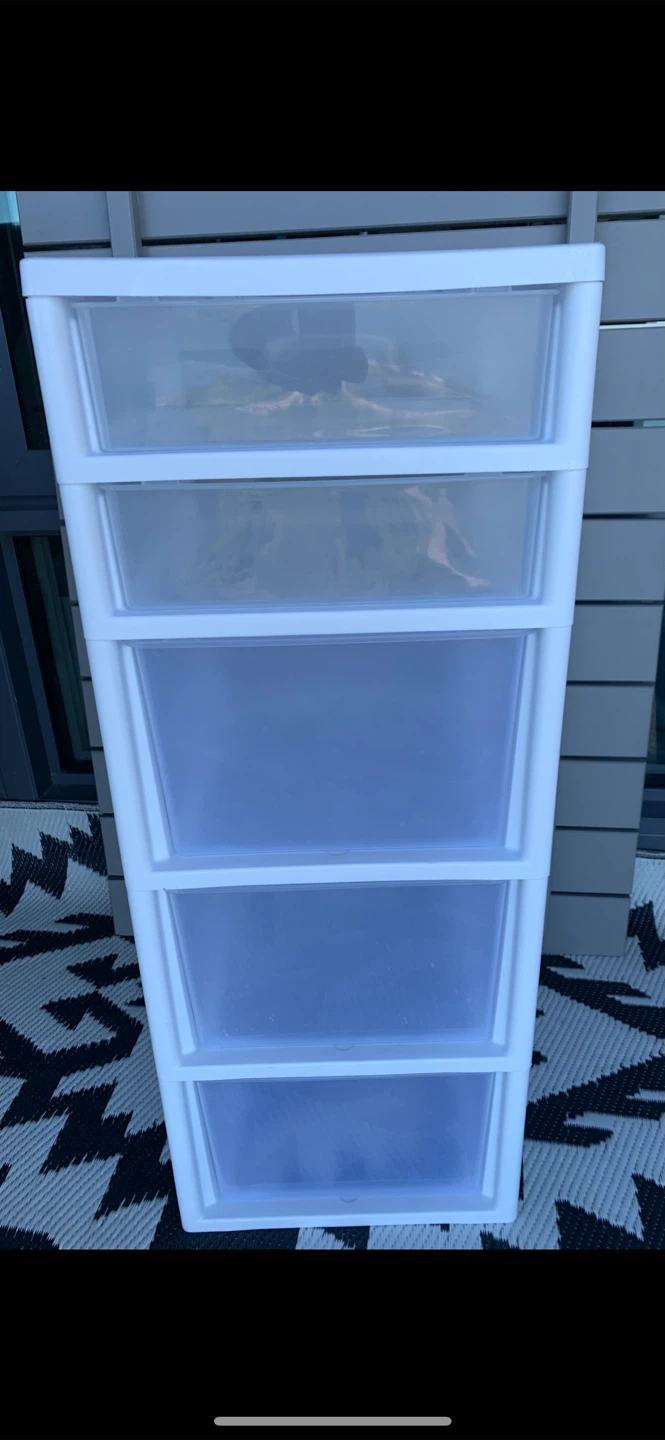 #2️⃣ Sterilite 5-Drawer Unit - photo 4