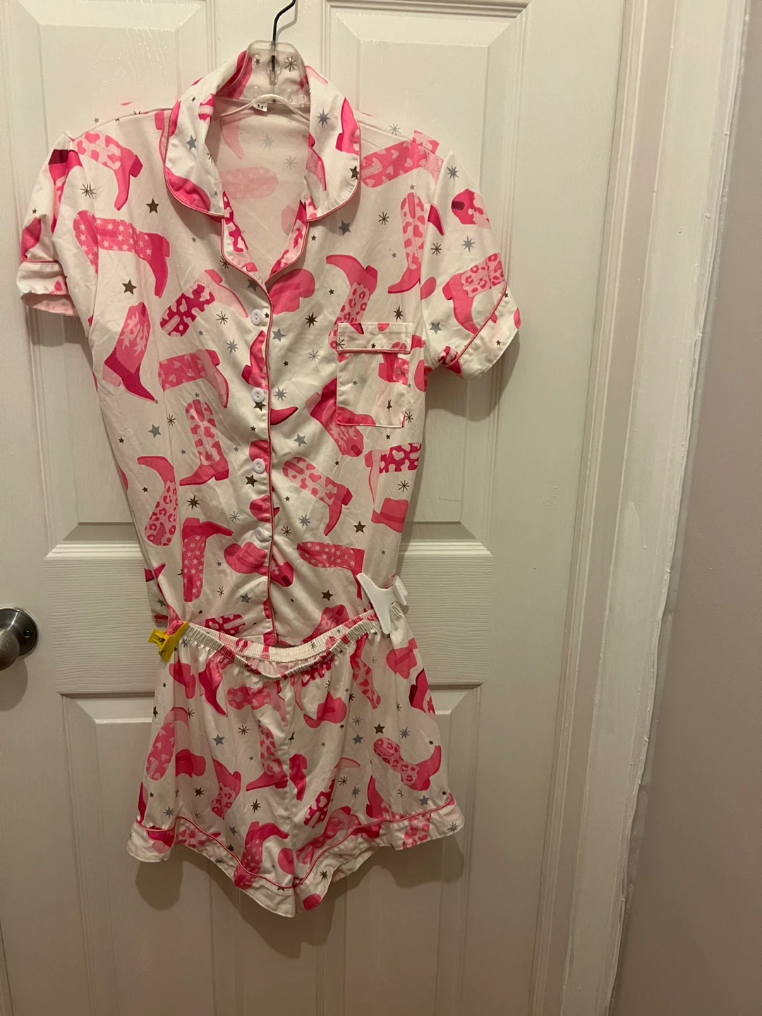 Women's Pajama Set - Cowboy Boot Print - photo 2