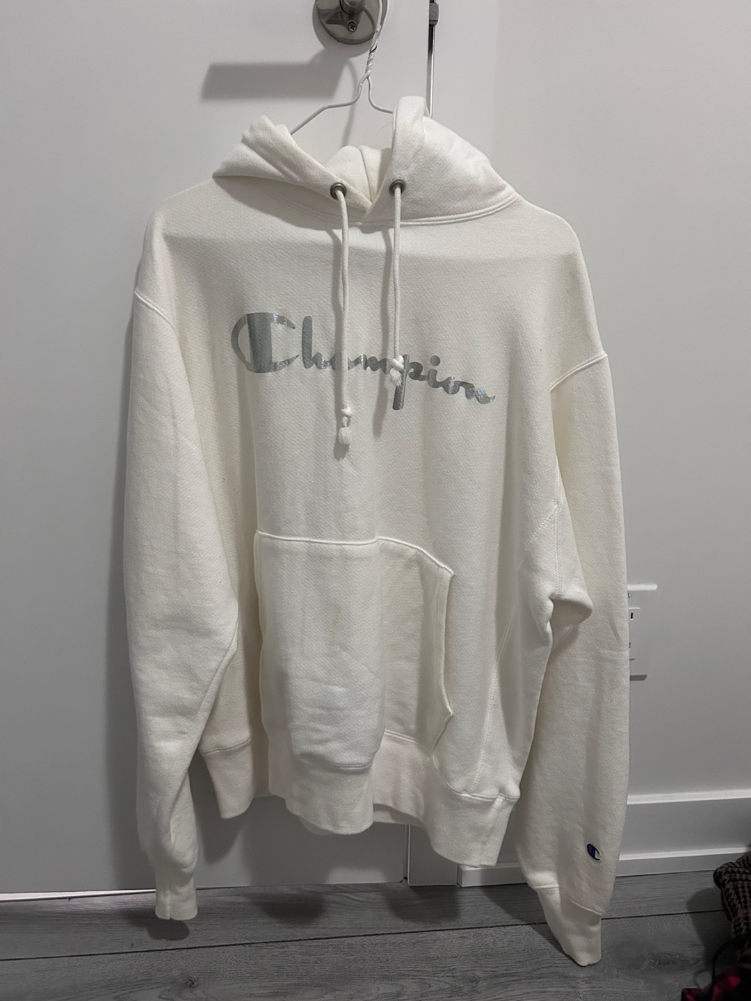 Champion Reverse Weave Hoodie - Cream