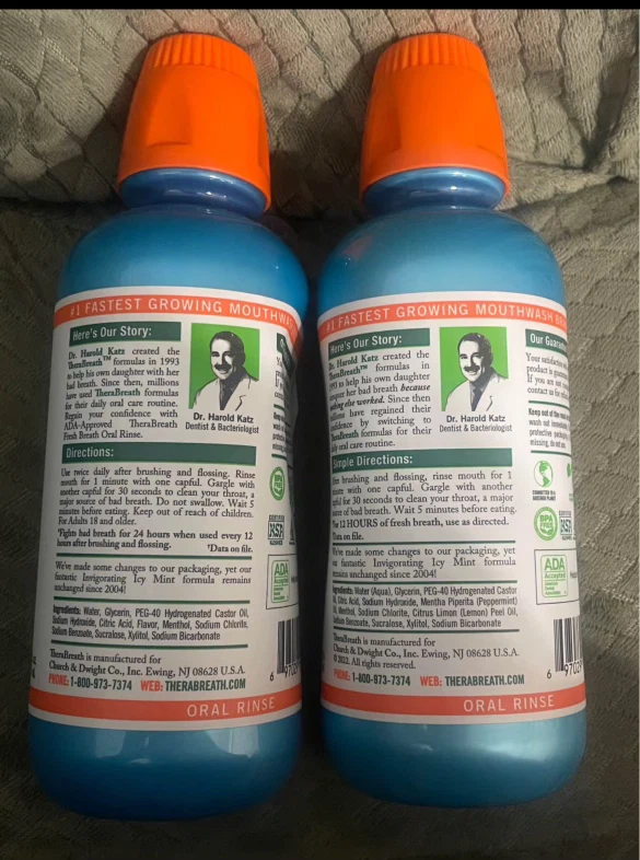 TheraBreath Fresh Breath Oral Rinse 06/26 - photo 2
