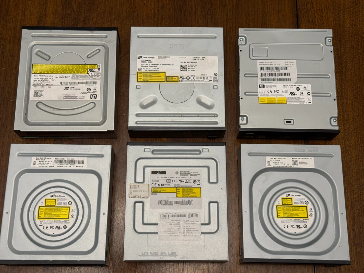 Lot of 6 DVD Sata Drives - photo 2