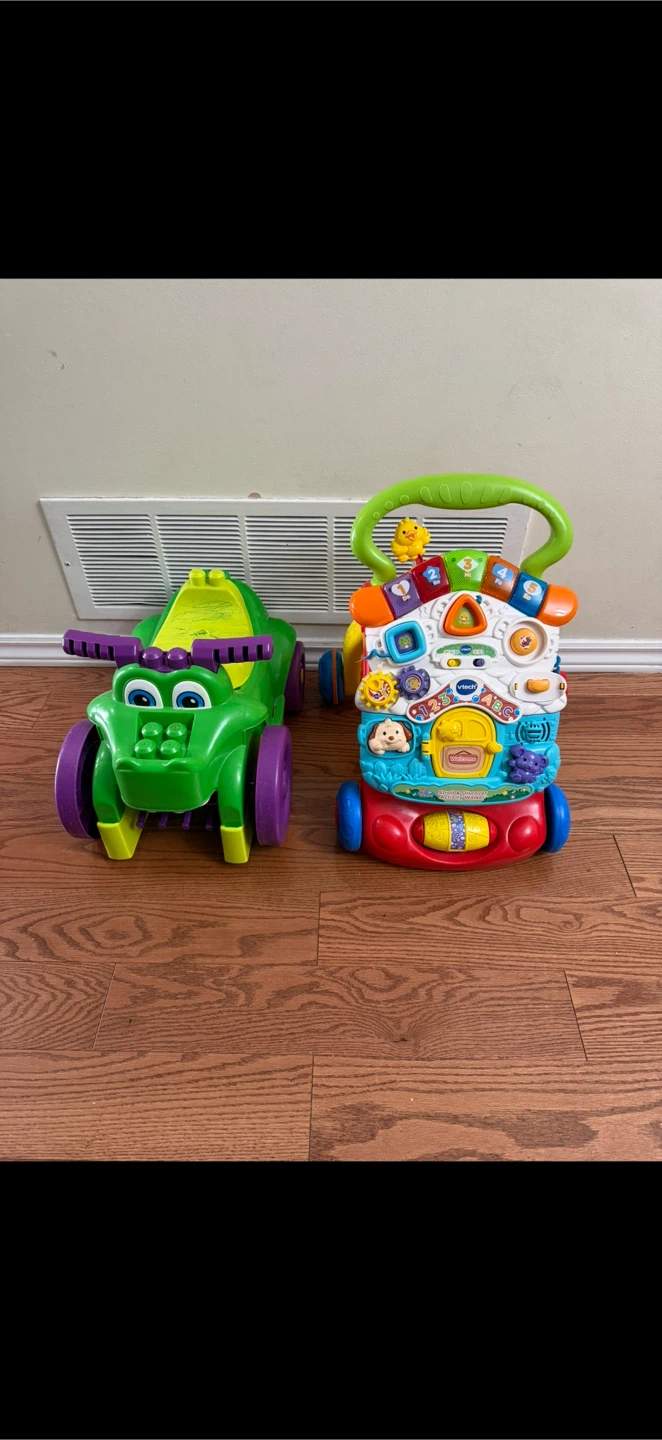 Lights and Sound Toy and Lego Car with Small Toys - photo 2