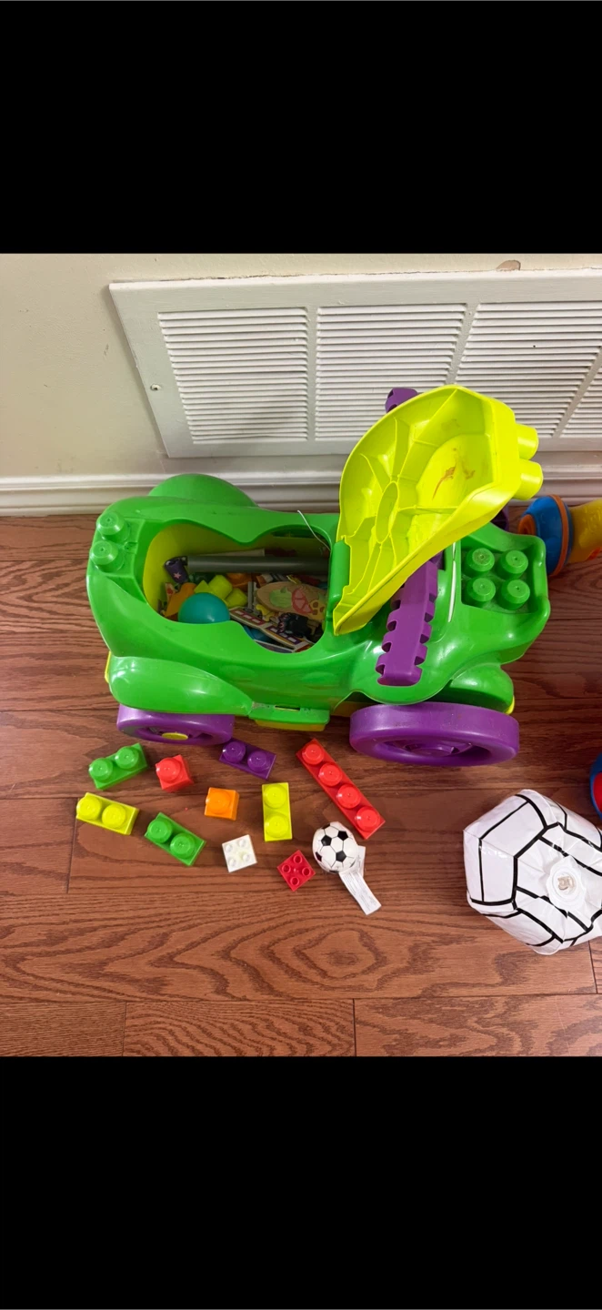 Lights and Sound Toy and Lego Car with Small Toys - photo 5