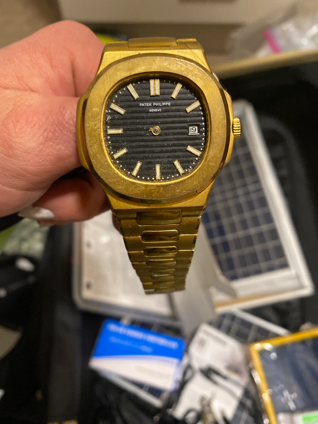 Patek Philippe Geneve Men's Watch - Gold Tone - photo 2