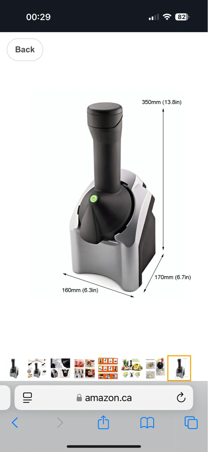 Electric Fruit Ice Cream Making Machine - photo 5