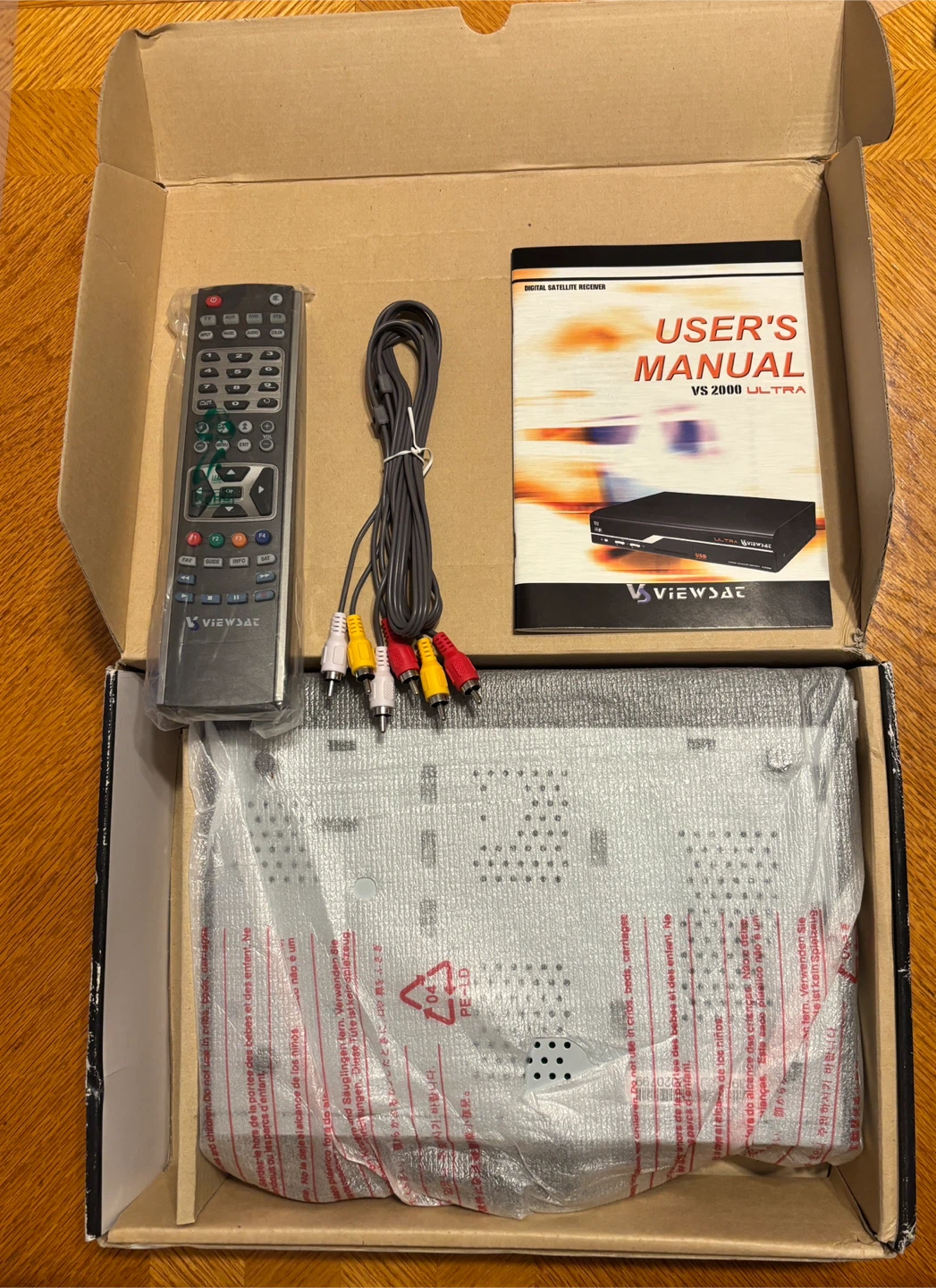 Viewsat VS2000 Ultra Digital Satellite Receiver (Brand New) - photo 2