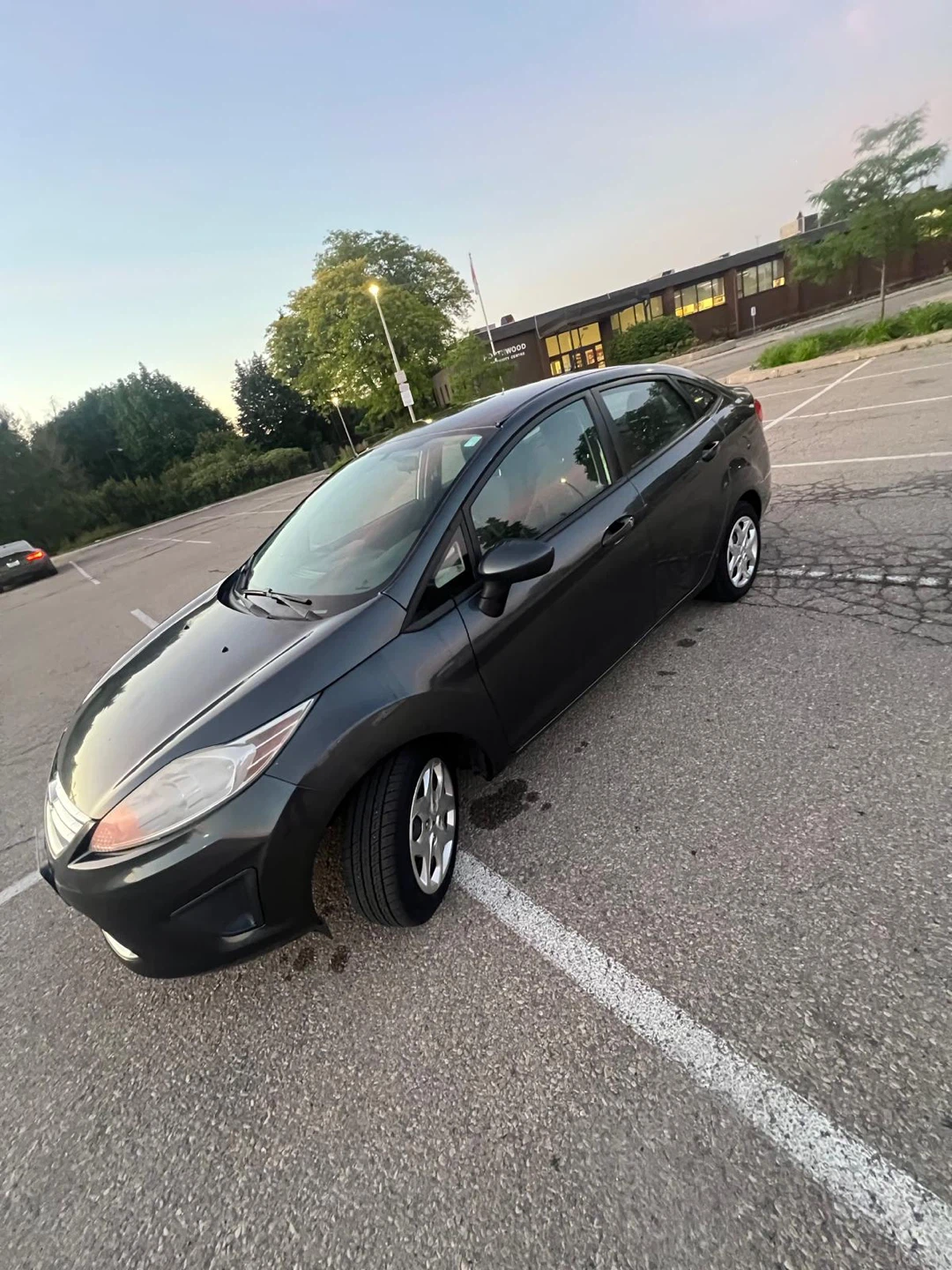 Ford Fiesta Dark Grey 4 Door Sedan - photo 2