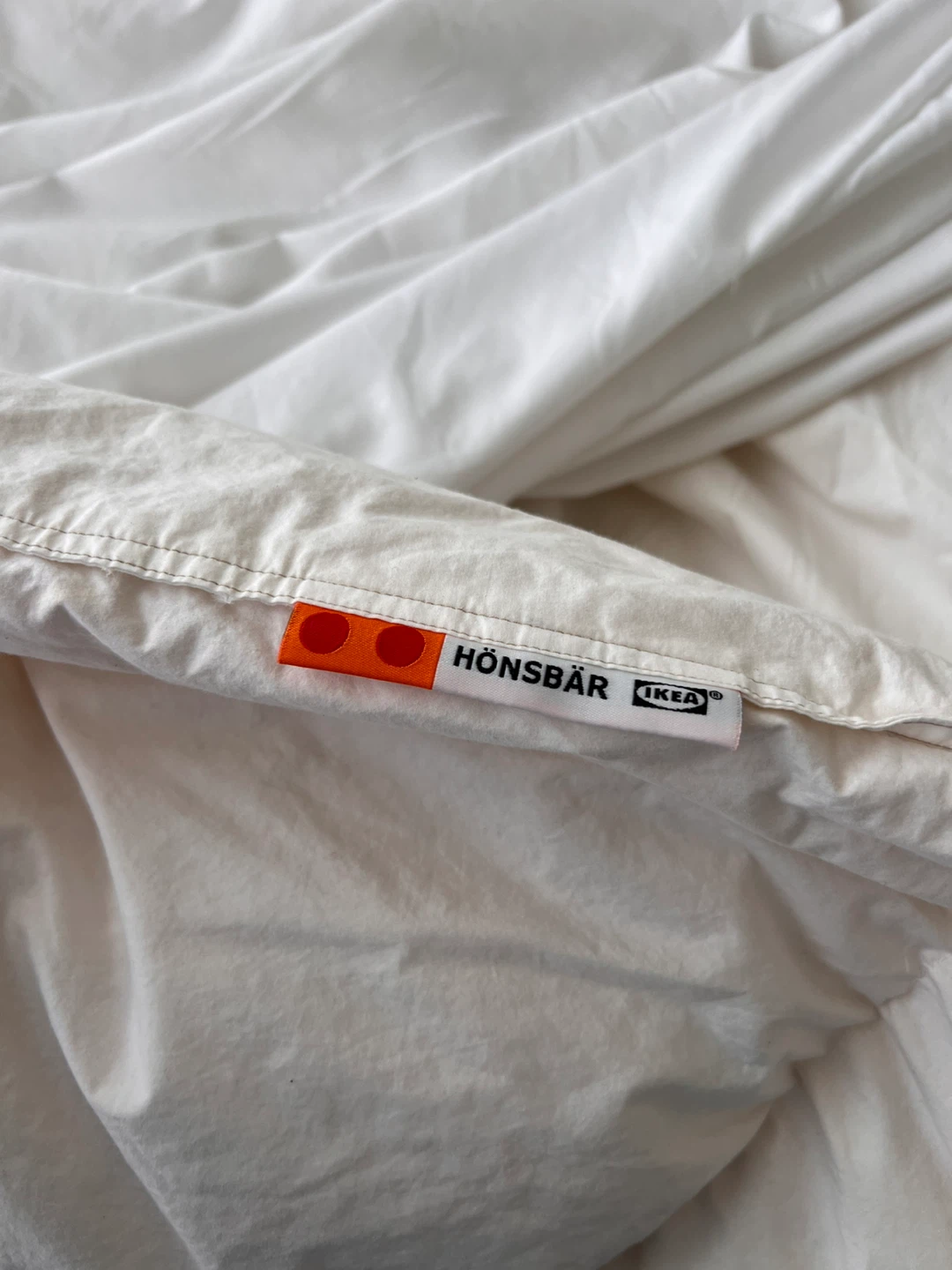 IKEA Double Bed + HÖNSBÄR mattress + cover ASAP - photo 4