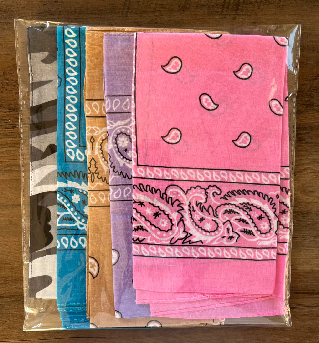 Five 100% Cotton Bandanas - photo 2