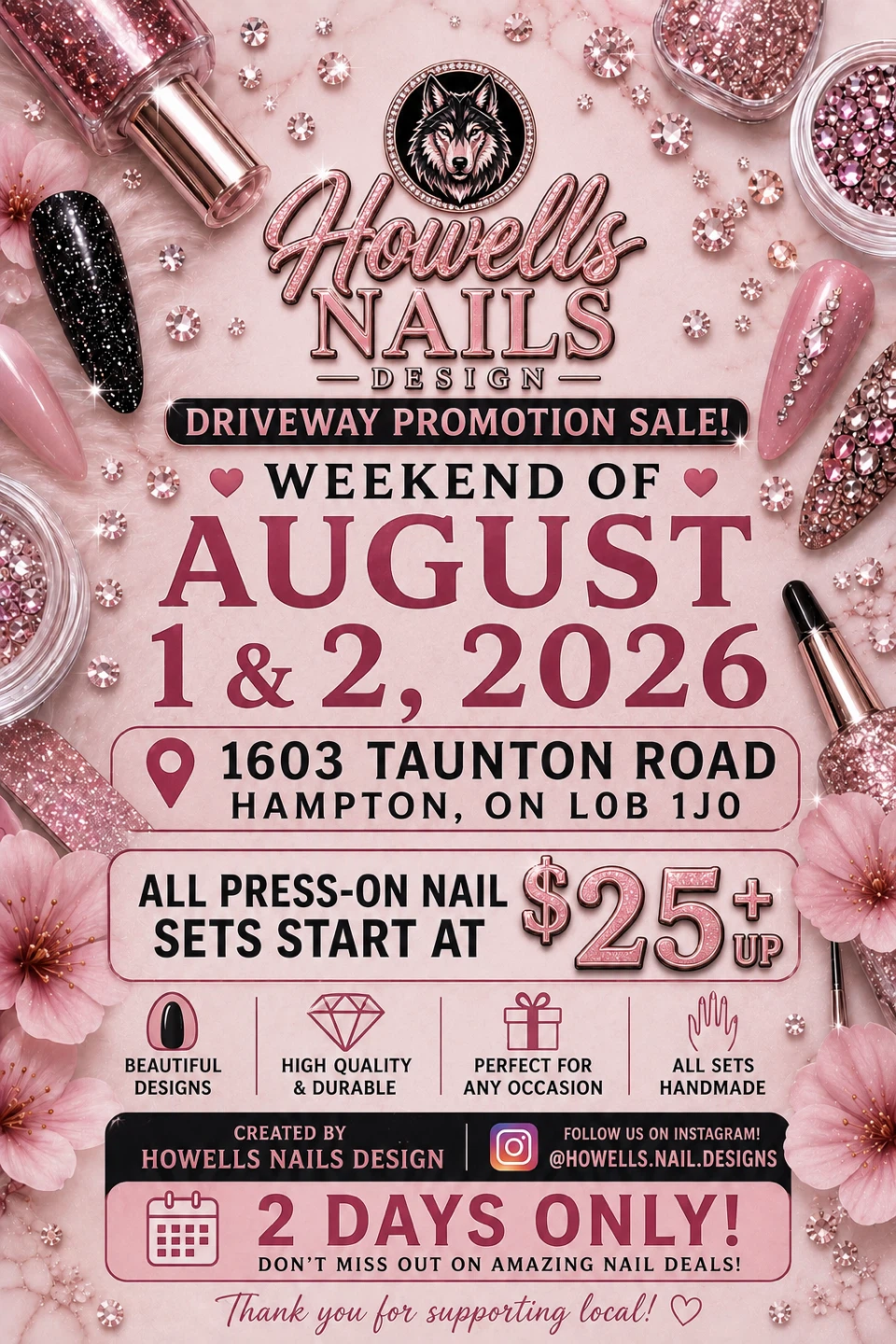 Howells Nail Design Press On Nails