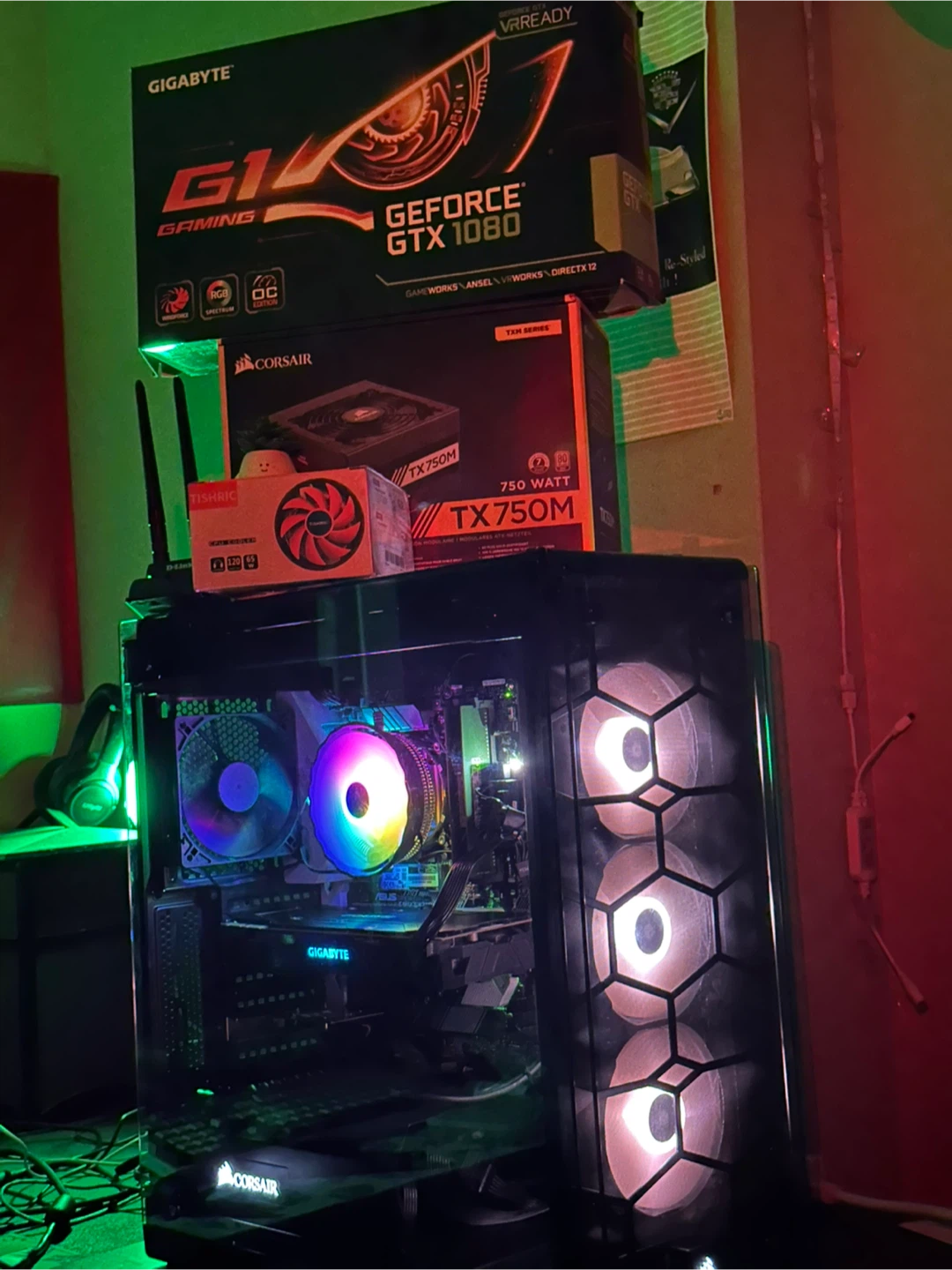 9th Gen. RGB GAMING w/ 8GB GPU - 2.2TB ~ All Glass Built !