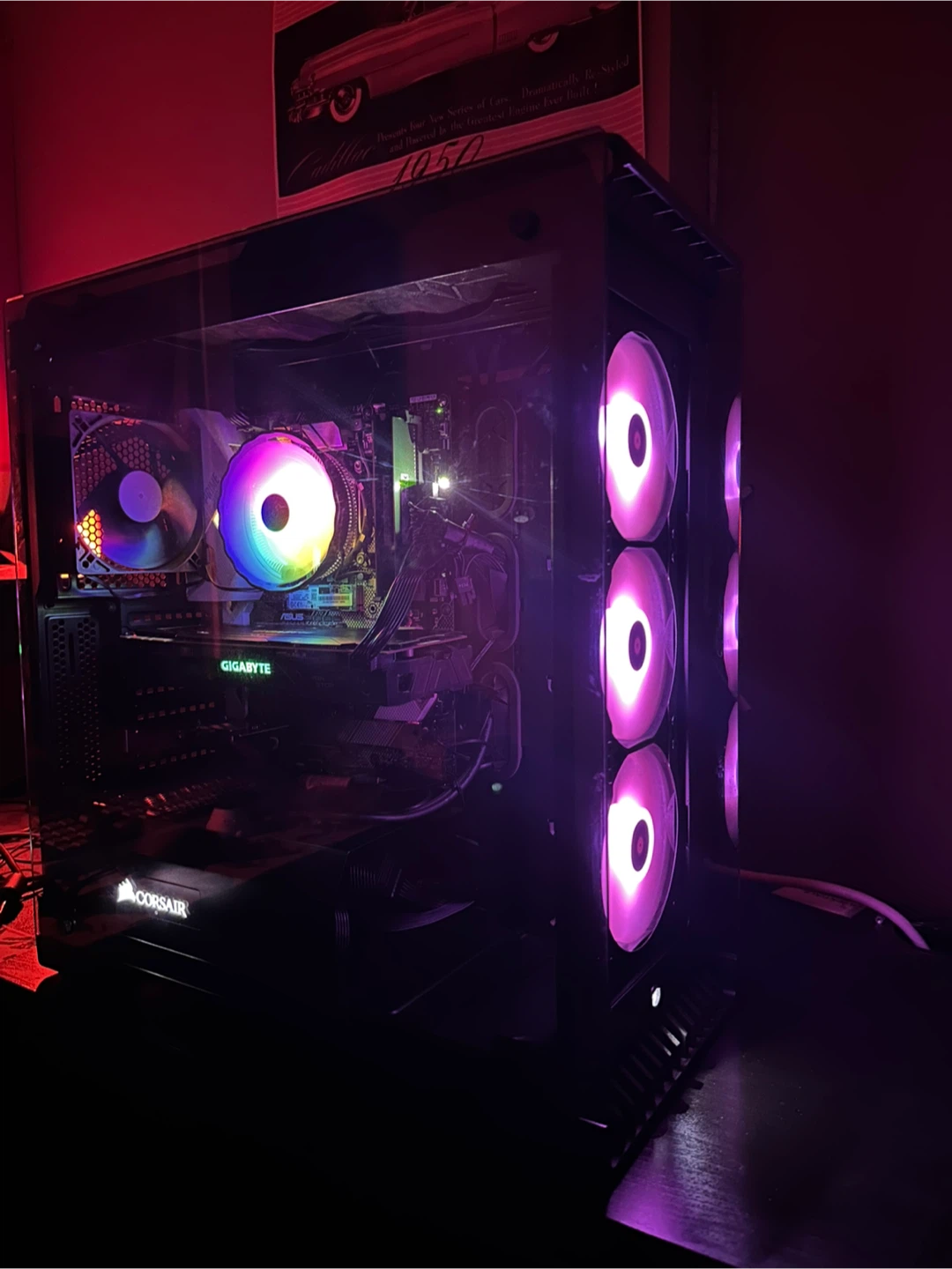 9th Gen. RGB GAMING w/ 8GB GPU - 2.2TB ~ All Glass Built ! - photo 3