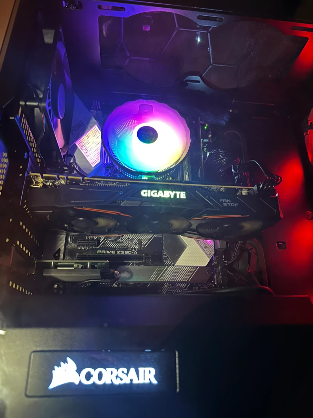 9th Gen. RGB GAMING w/ 8GB GPU - 2.2TB ~ All Glass Built ! - photo 4