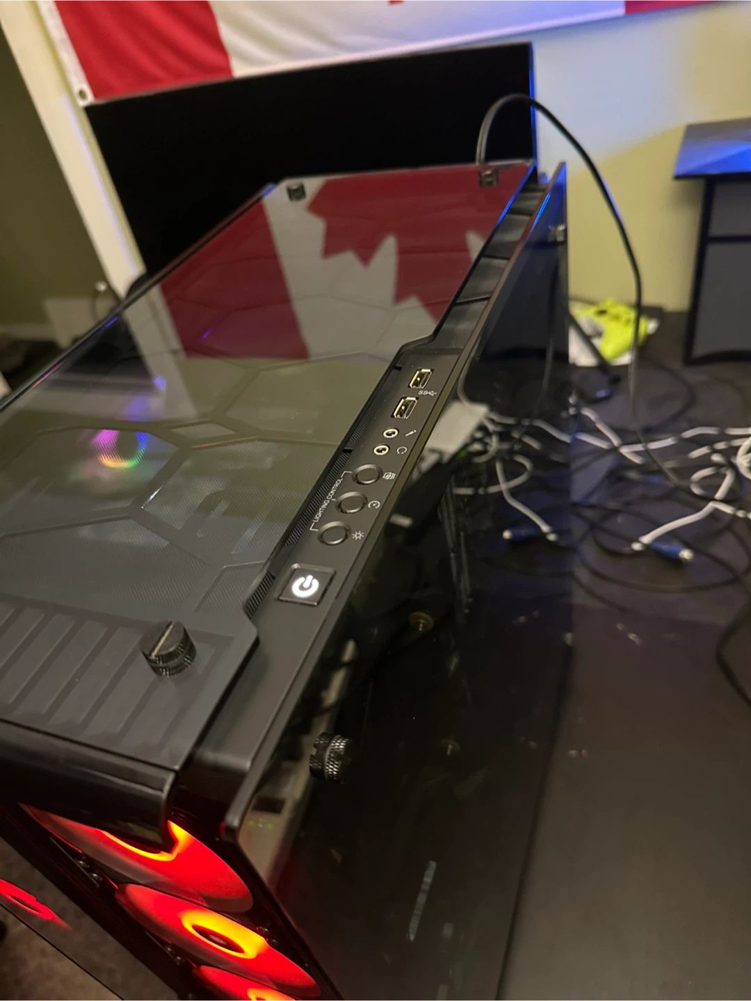 9th Gen. RGB GAMING w/ 8GB GPU - 2.2TB ~ All Glass Built ! - photo 5