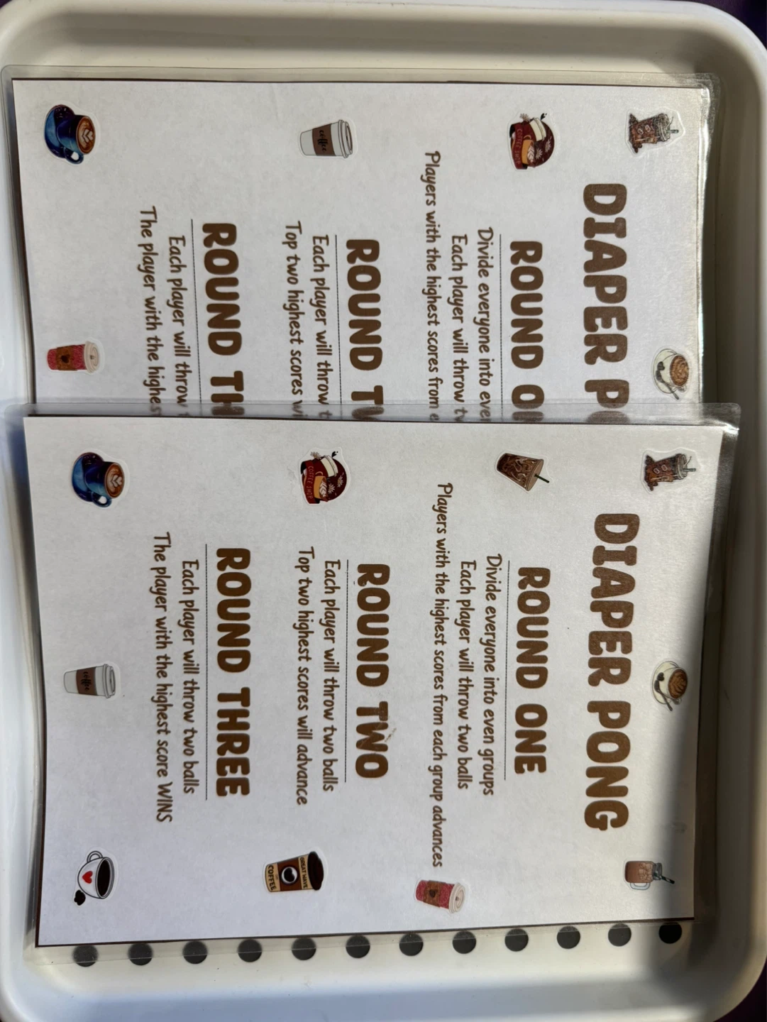 Baby is Brewing Shower Decor and Game Pack