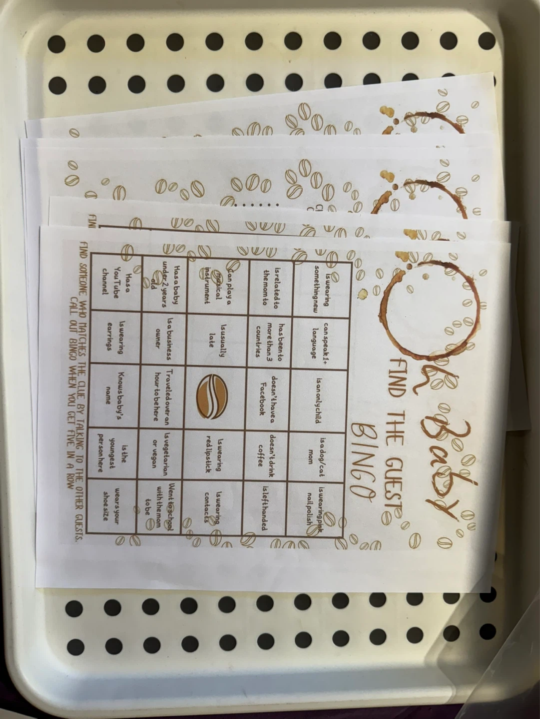 Baby is Brewing Shower Decor and Game Pack - photo 2