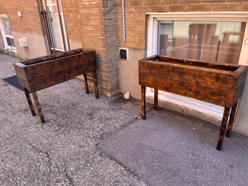 Wooden Raised Planter Box - photo 3