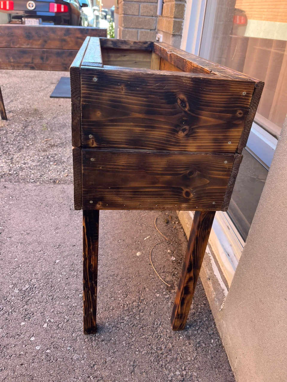 Wooden Raised Planter Box - photo 5