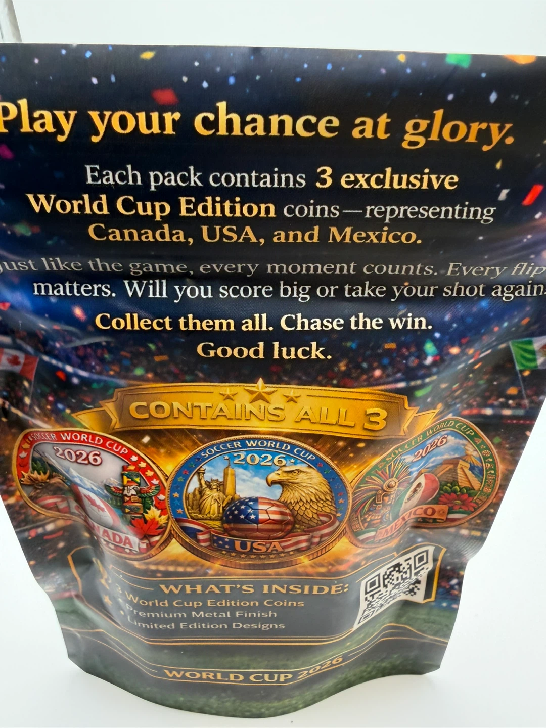 2 sets of World Cup 2026 Edition Coins - 3 Pack - photo 2