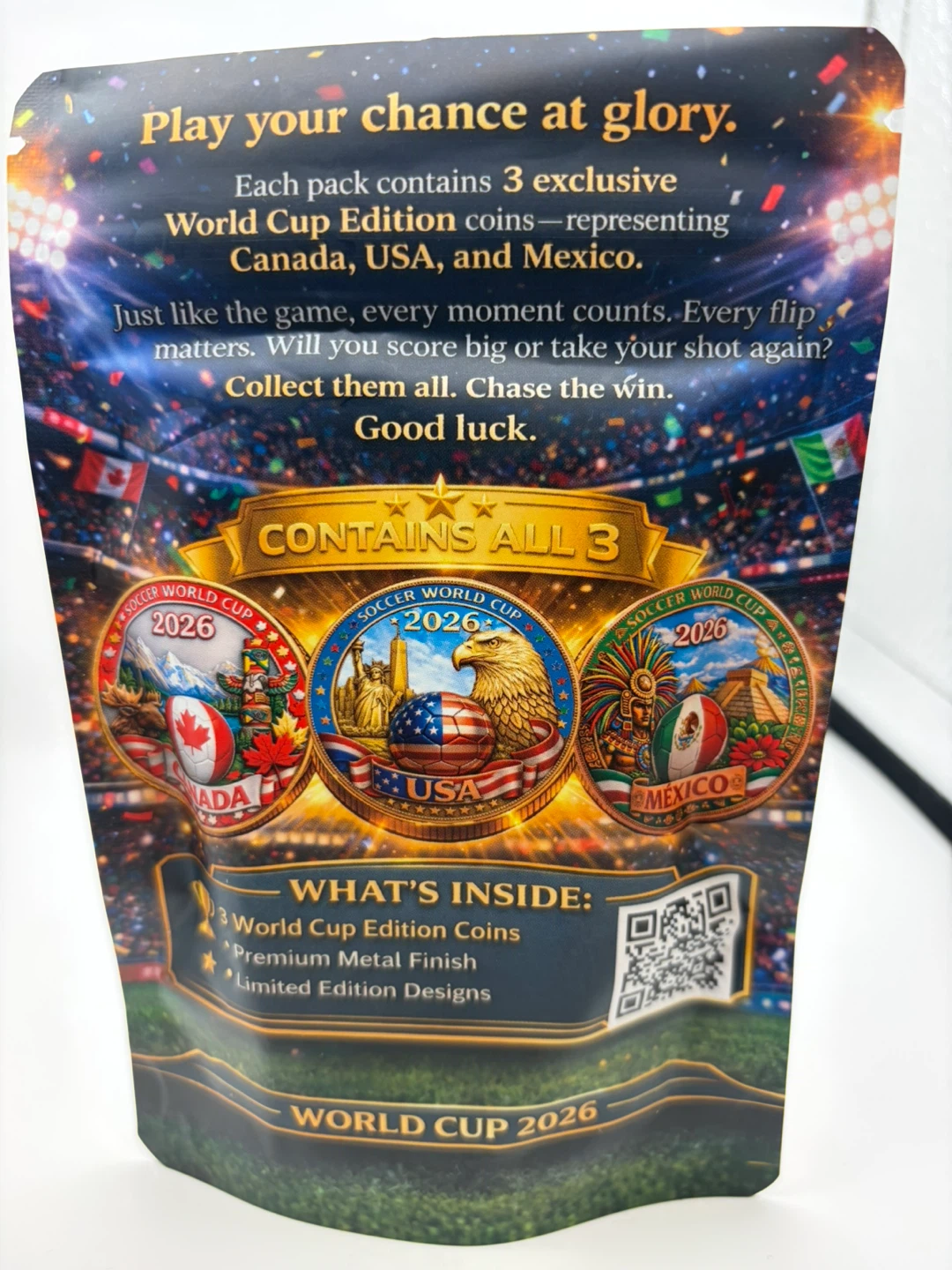 2 sets of World Cup 2026 Edition Coins - 3 Pack - photo 4