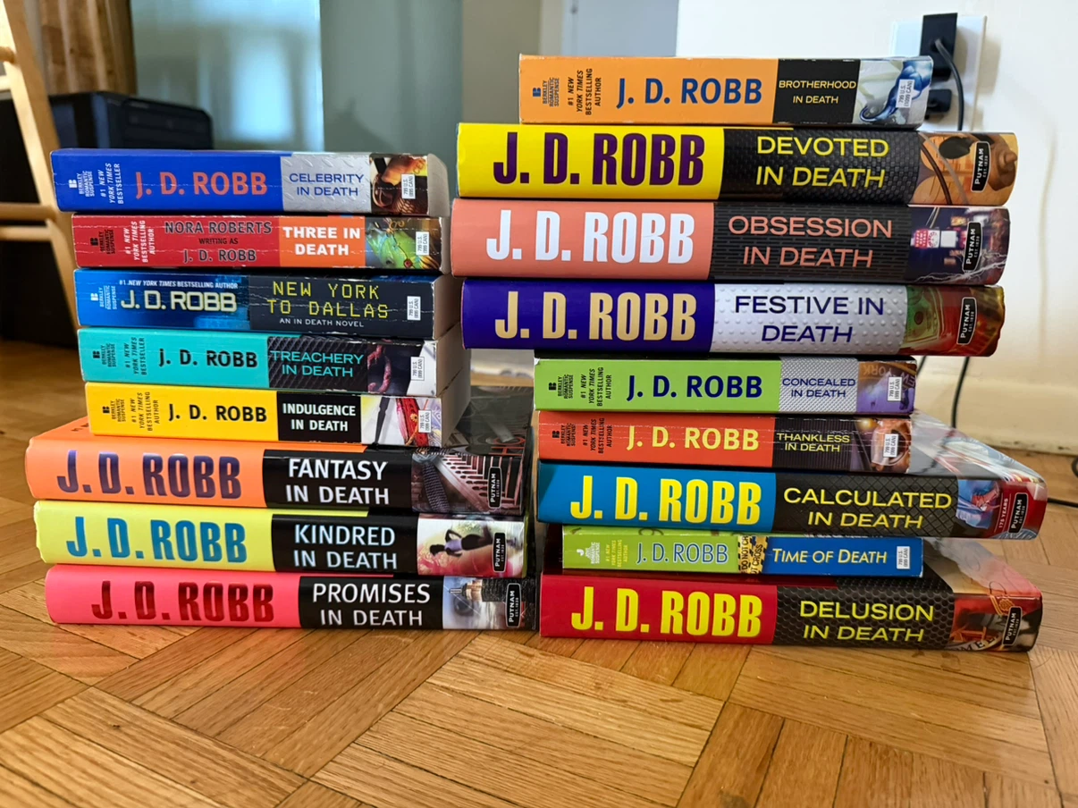 J.D. Robb In Death Series Books - photo 3