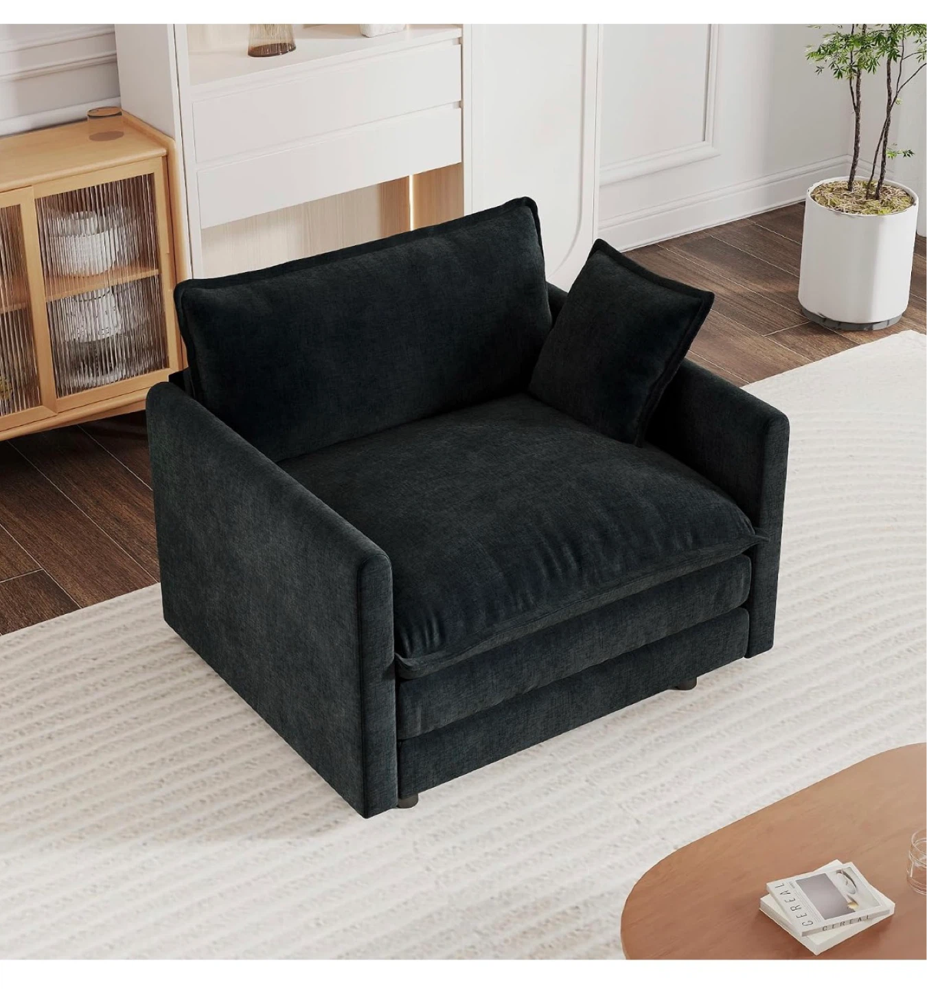 Black Armchair