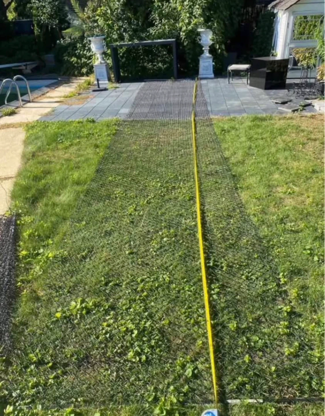 Chain link fence mesh 28 ‘ and 4 ‘
