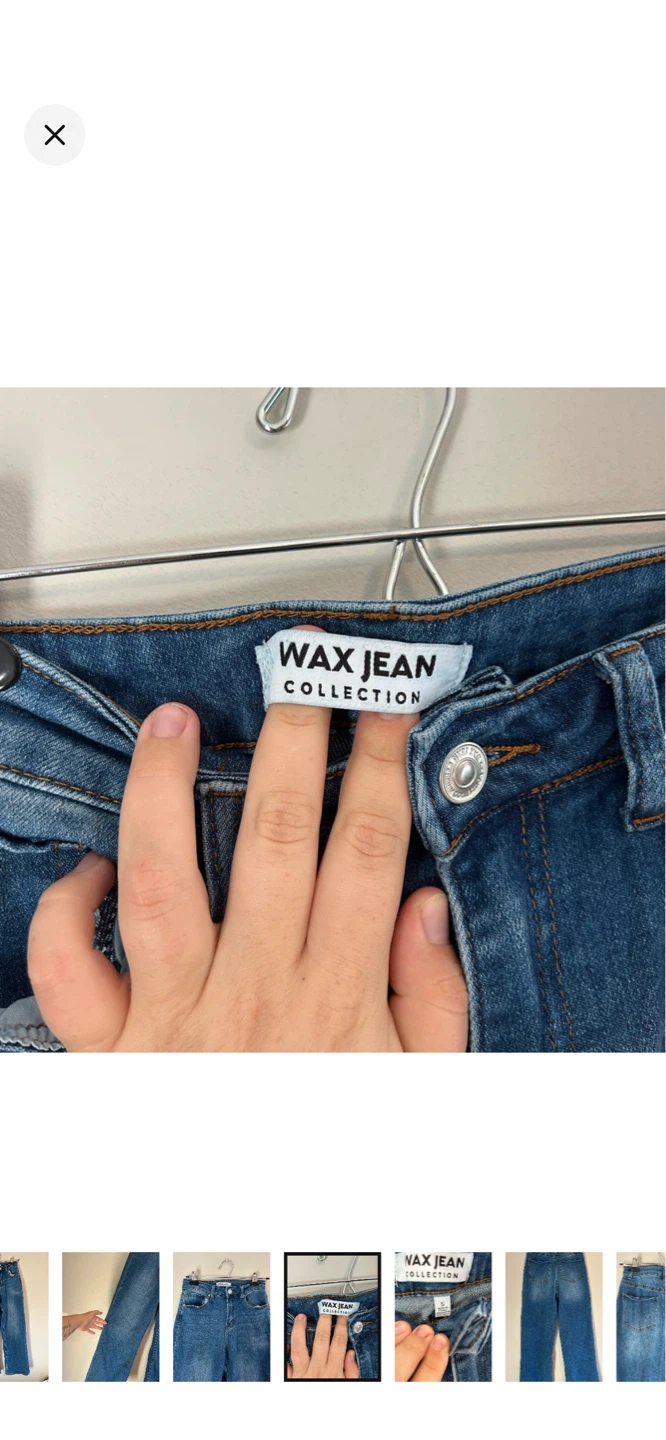 WAX JEAN COLLECTION Blue Denim Jeans Size 5 - photo 4