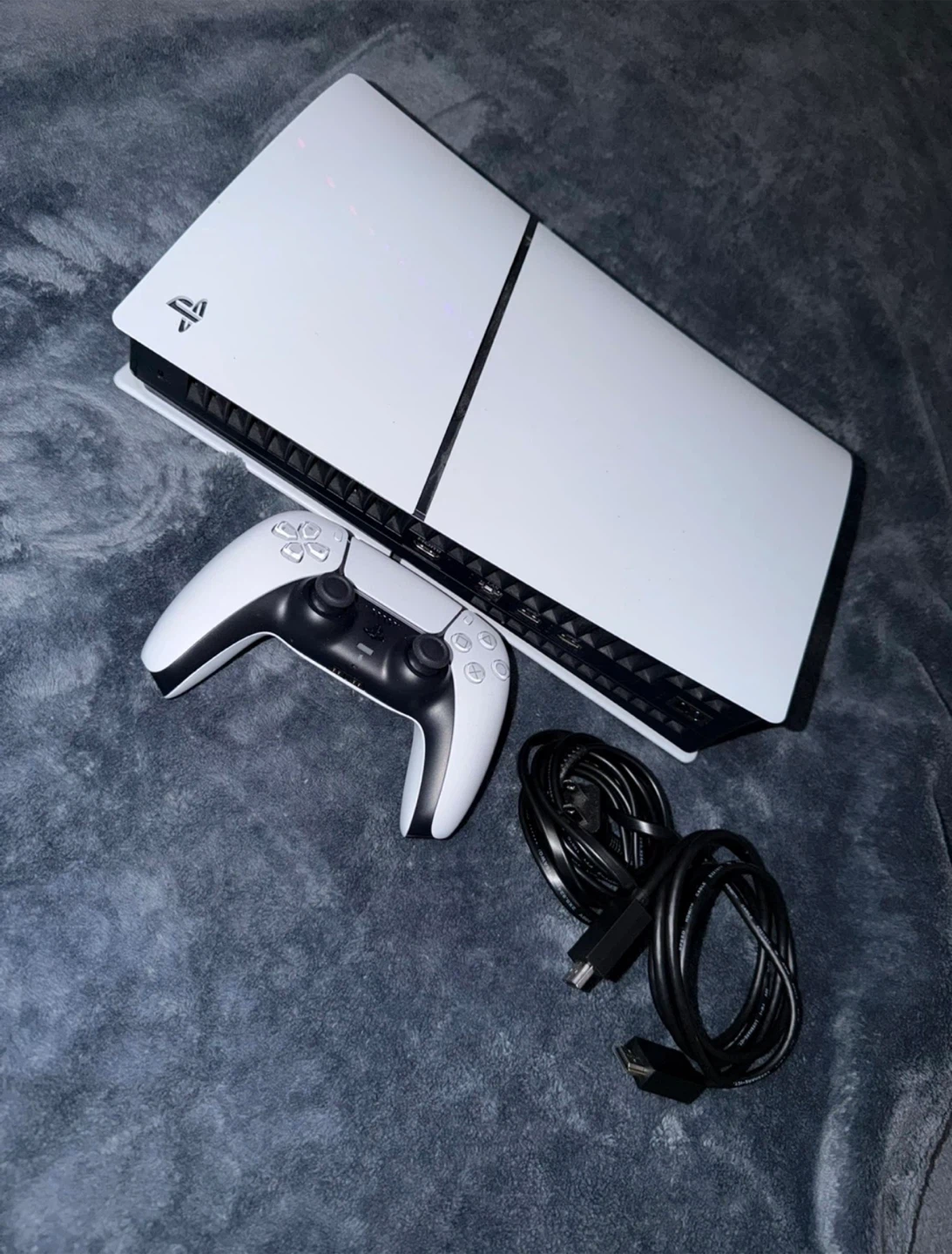 PS5 Slim Disc Edition 1TB – Factory Reset – Ready to Play 🎮