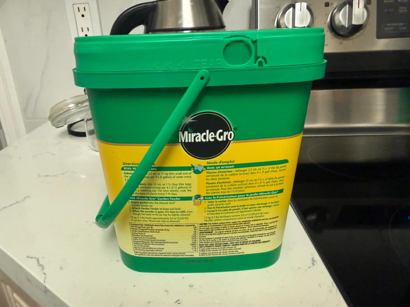 Miracle-Gro Water Soluble All Purpose Plant Food 24-8-16 - photo 3