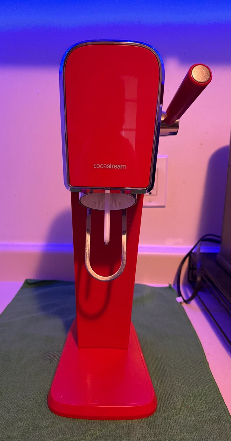SodaStream Art Sparkling Water Maker - Red