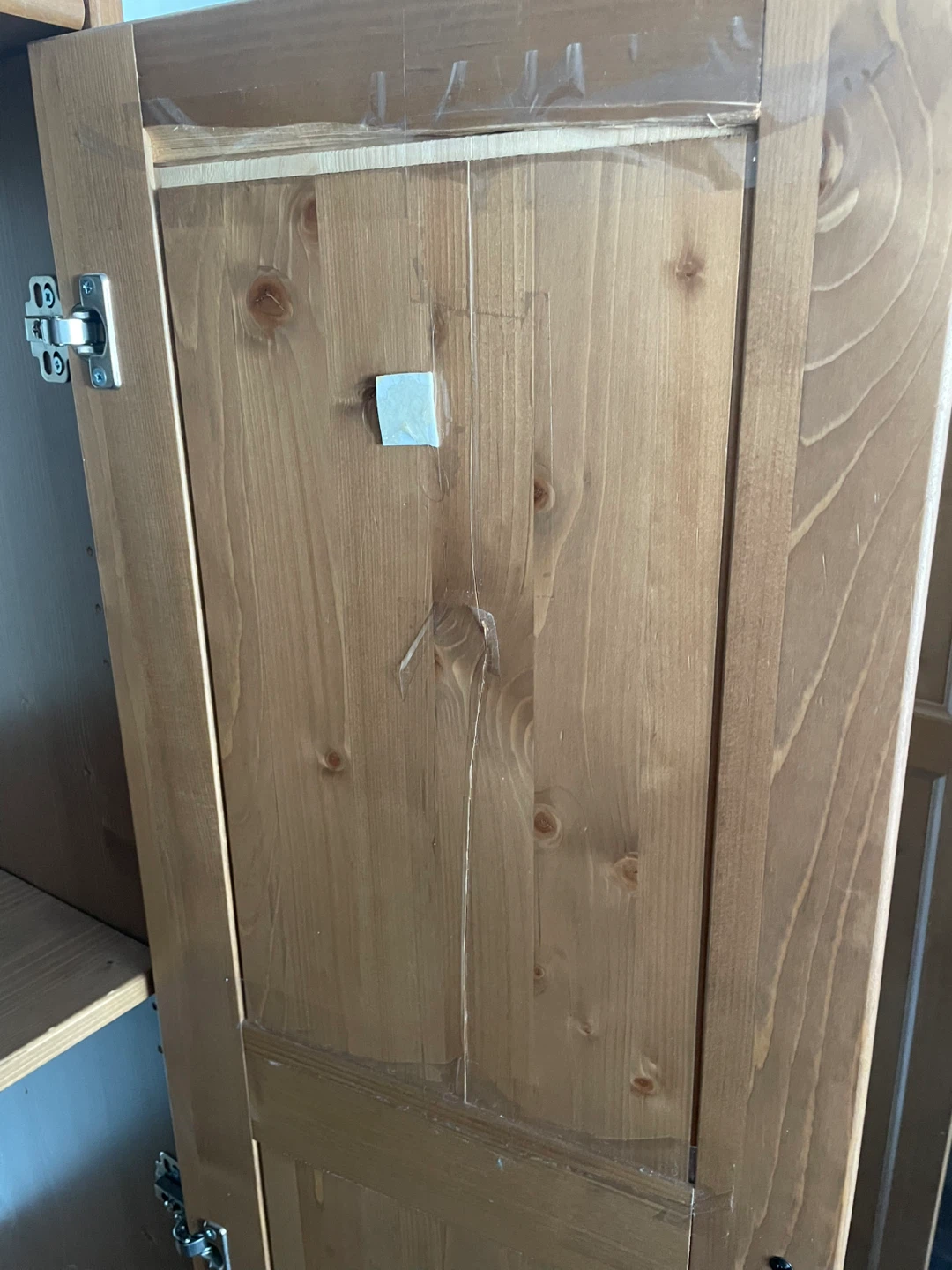 Free - IKEA Leksvig Wooden Armoire - photo 4