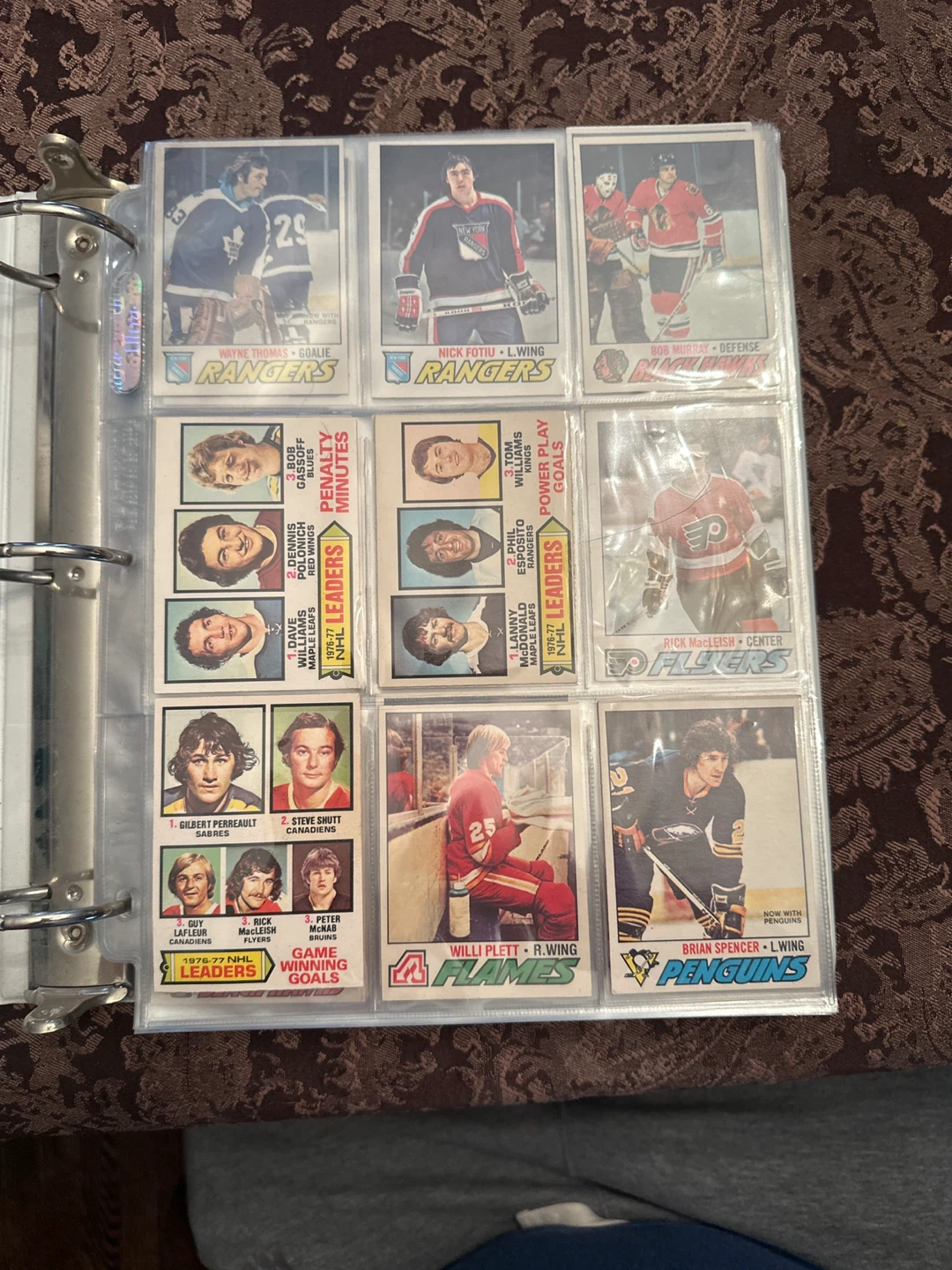 Vintage NHL Hockey Card Collection 1977-78 OPC