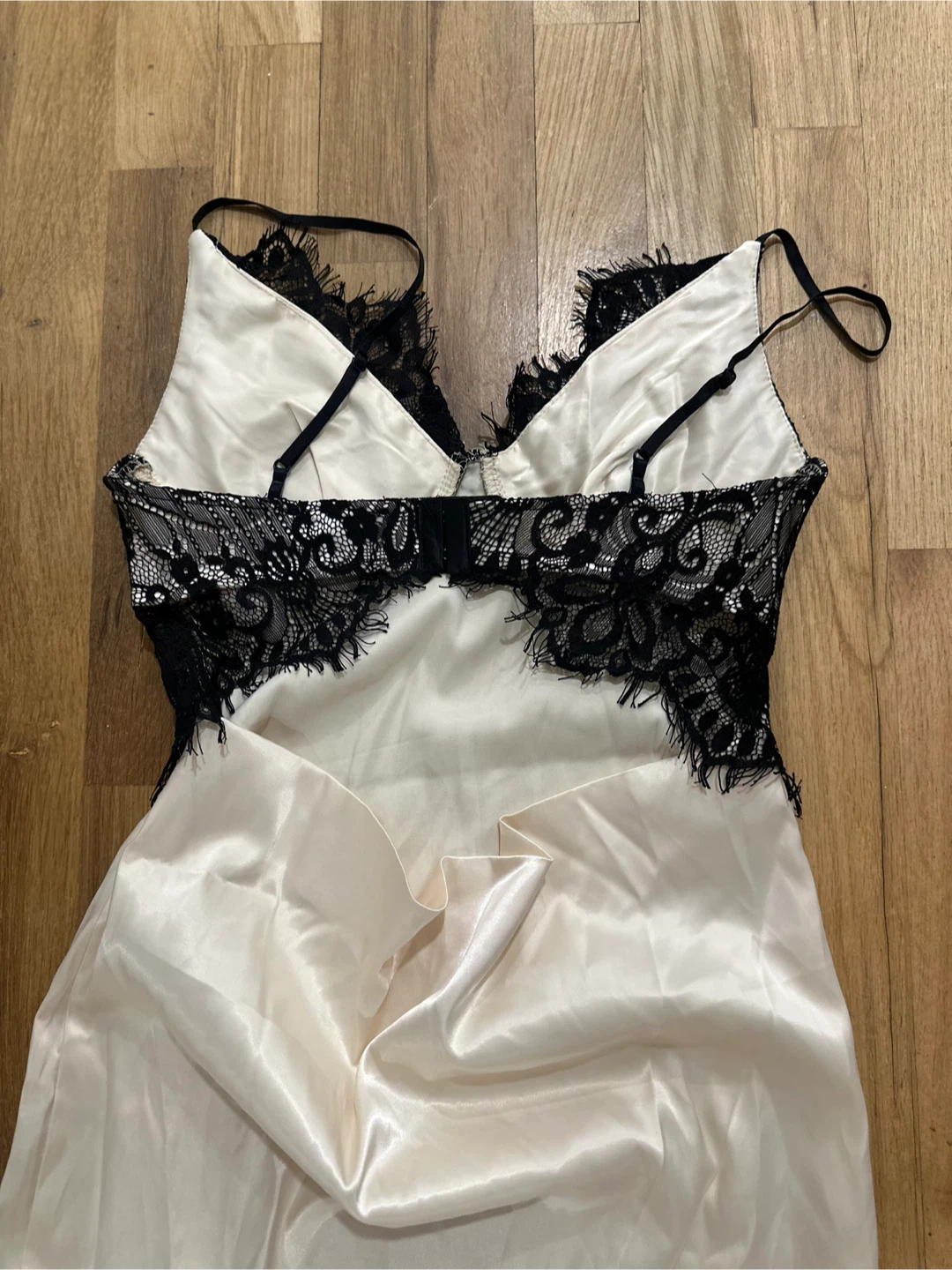Satin Lace Slip Dress - photo 2
