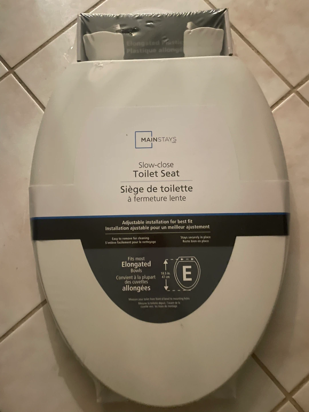 Mainstays Slow-close Toilet Seat