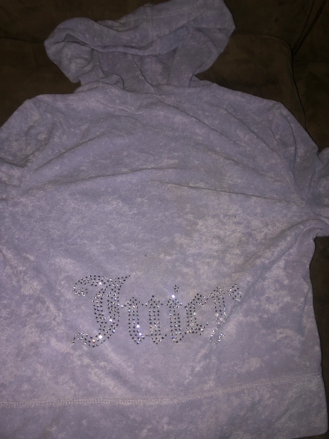 Juicy Couture Velour Zip-Up Hoodie - photo 2