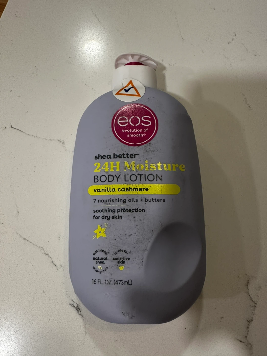 EOS 24H Moisture Body Lotion Vanilla Cashmere 16 fl oz