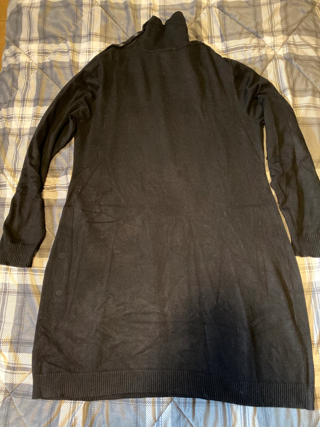 Charlie Paige Black Turtleneck Sweater Dress Size XL - photo 3