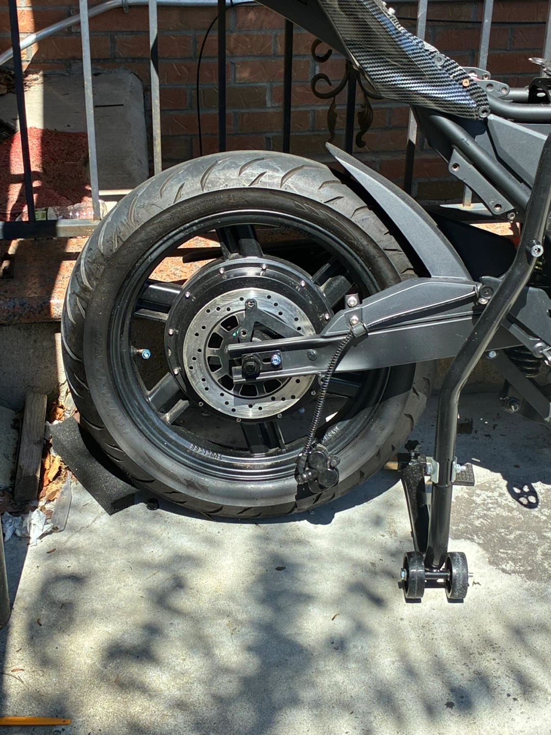 Electric Motorcycle hub motor