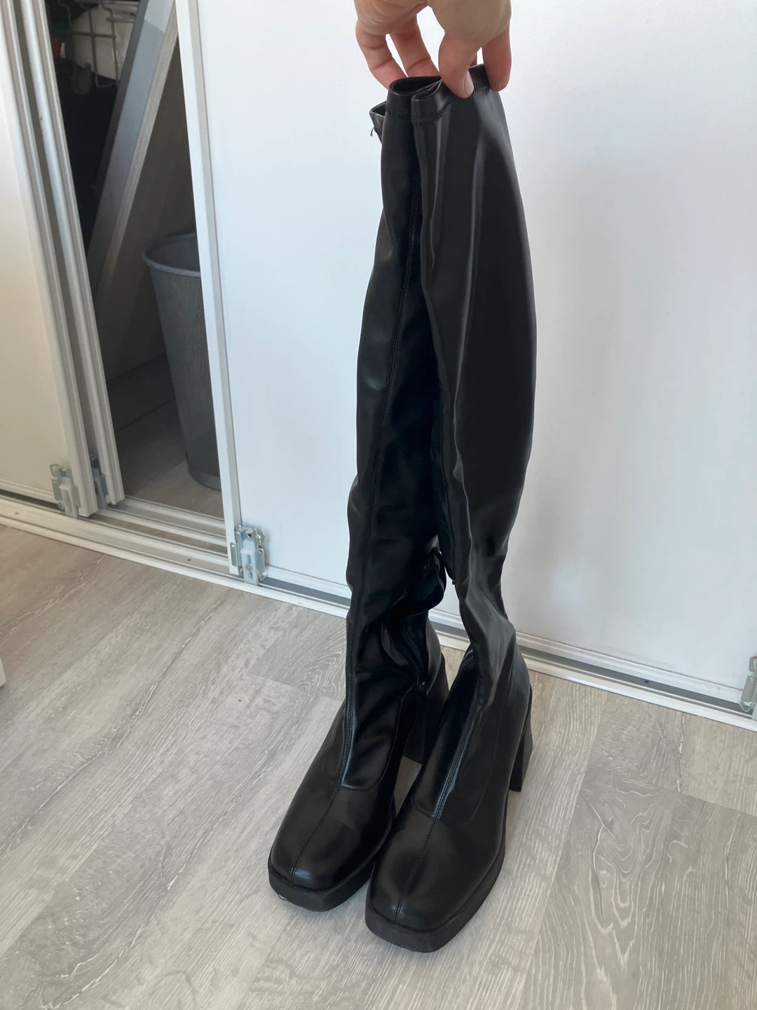 ALDO Maritza-001 Black Over-the-Knee Boots - Size 9