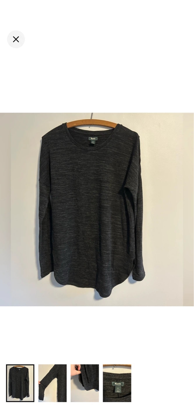Roots Canada Long Sleeve Top