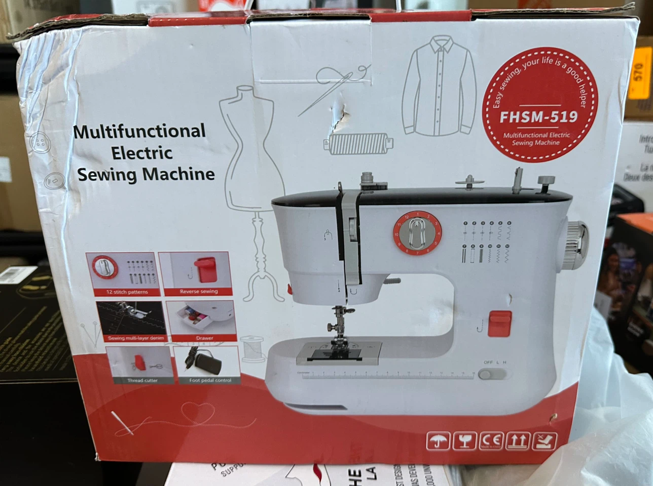 Multifunctional Electric Sewing Machine FHSM-519