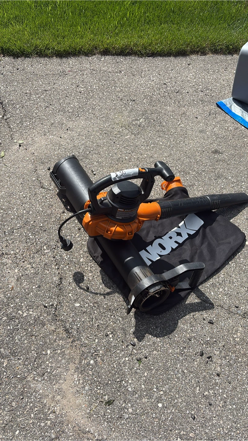 WORX Electric Leaf Blower/Vacuum