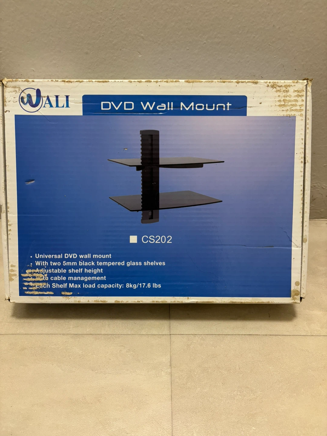 WALI Floating Universal DVD Wall Mount