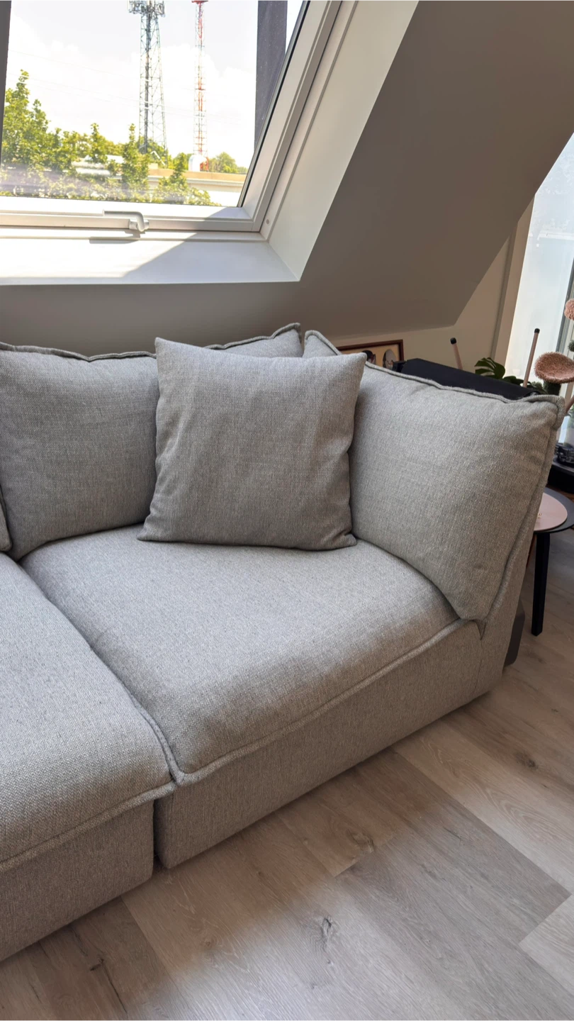 Sundays Chill Time 2-Piece Modular Sofa – Heather Grey - photo 3