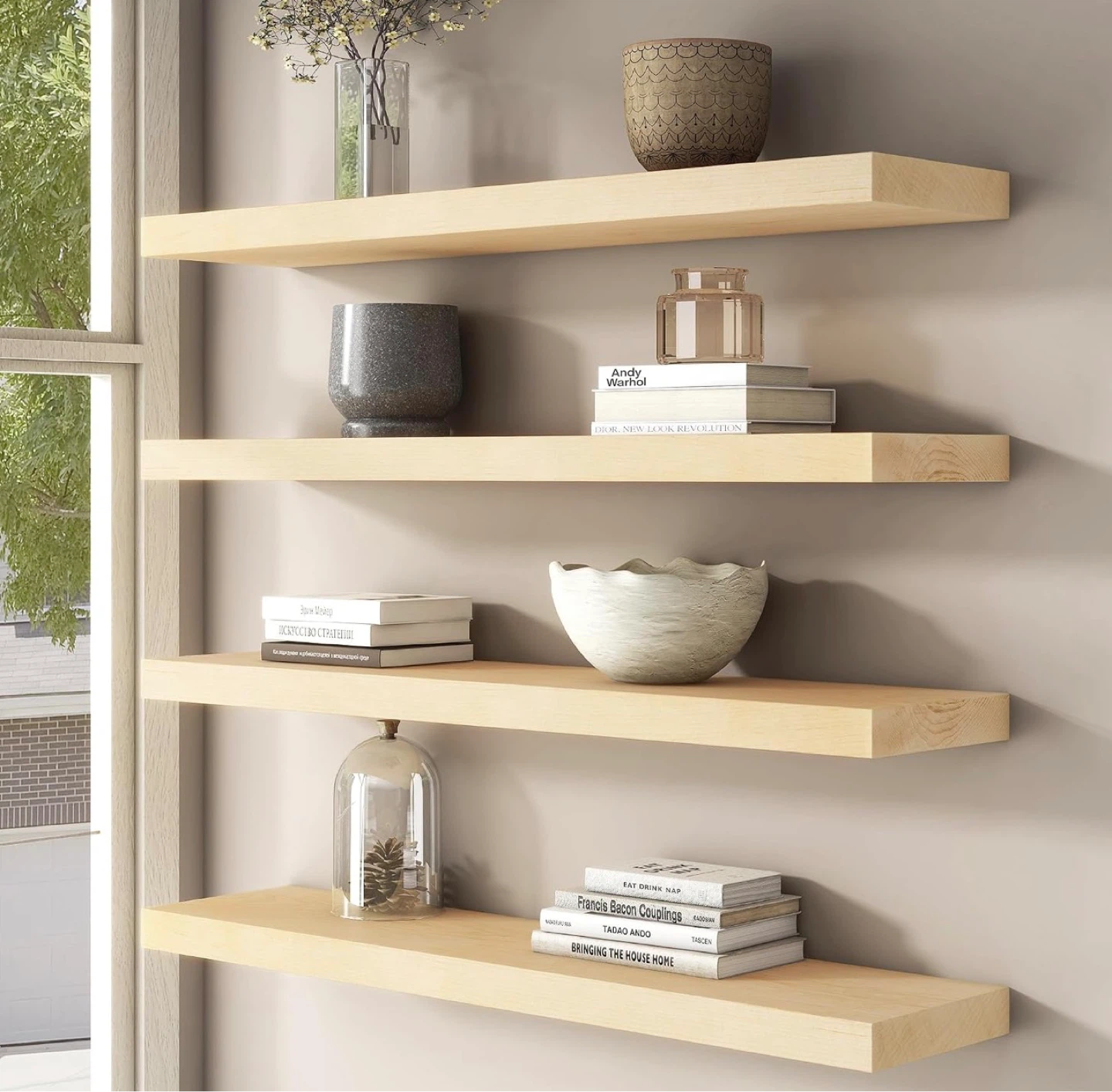 Imperative Decor 36” Shelves - set of 2 - Unfinished - BNIB - photo 2