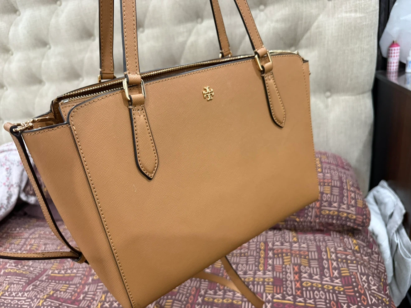 Tory Burch Brown Leather Tote Bag - photo 2