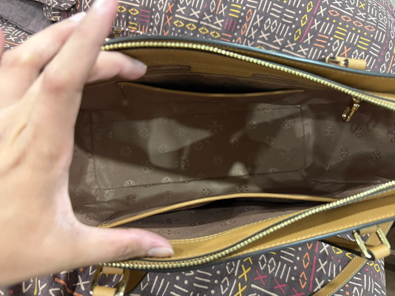 Tory Burch Brown Leather Tote Bag - photo 3
