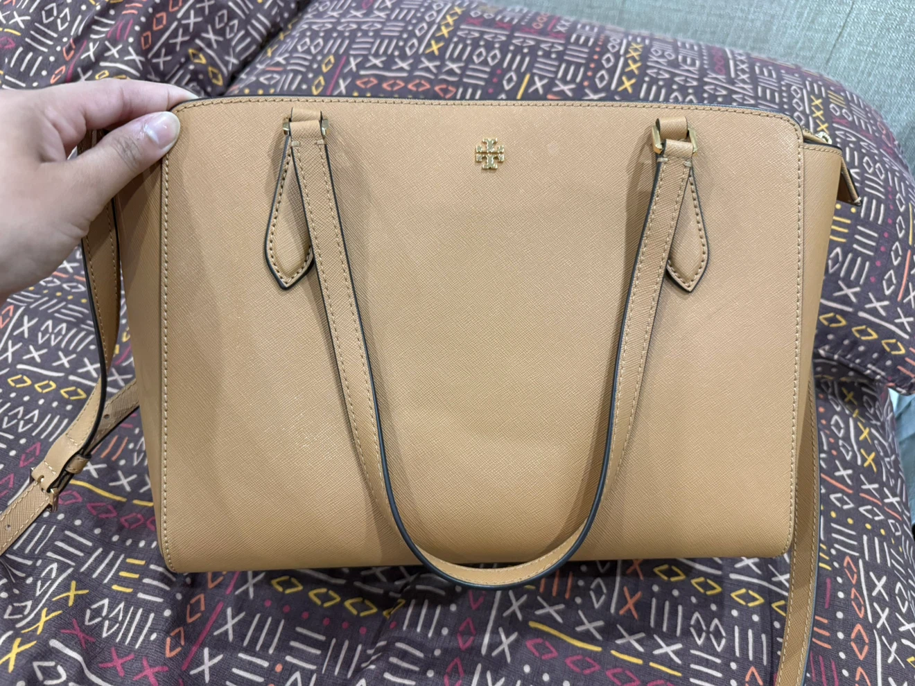 Tory Burch Brown Leather Tote Bag - photo 5