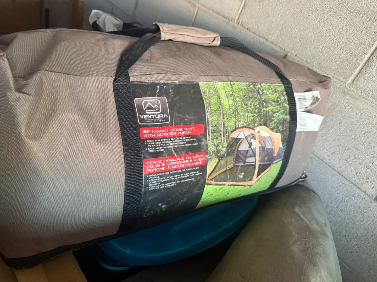 Whole set of used Camping tents, kitchen tent & portable bbq - photo 3